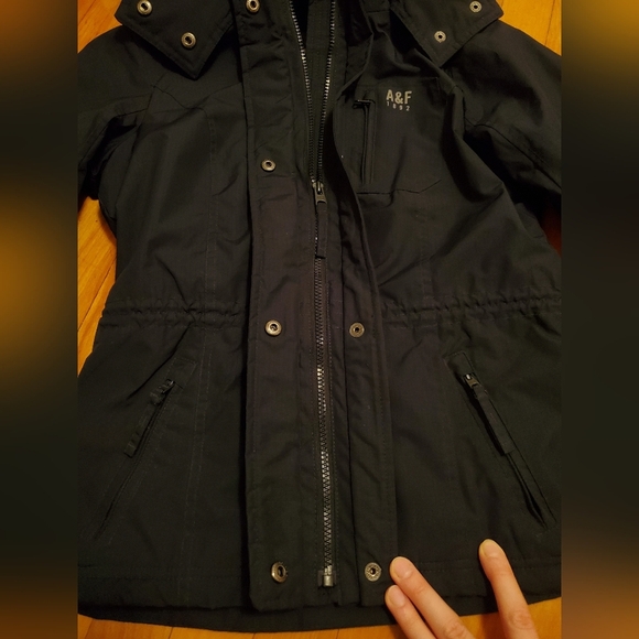Abercrombie & Fitch Women's Black Jacket - Picture 5 of 16